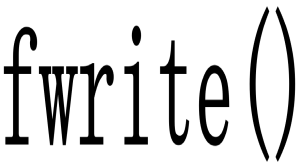 关于fwrite()的实时写入