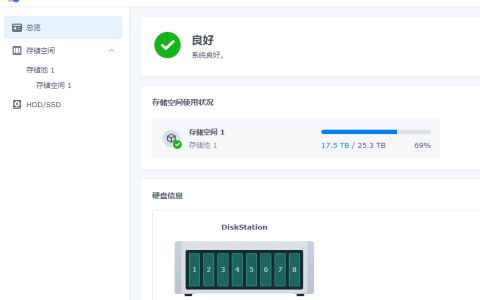 群晖硬盘更换
