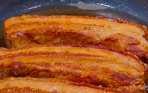 简单制作椒盐五花肉