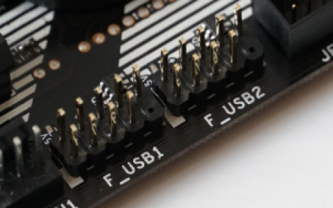 PC主板9针前置USB2.0接线方案