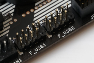 PC主板9针前置USB2.0接线方案
