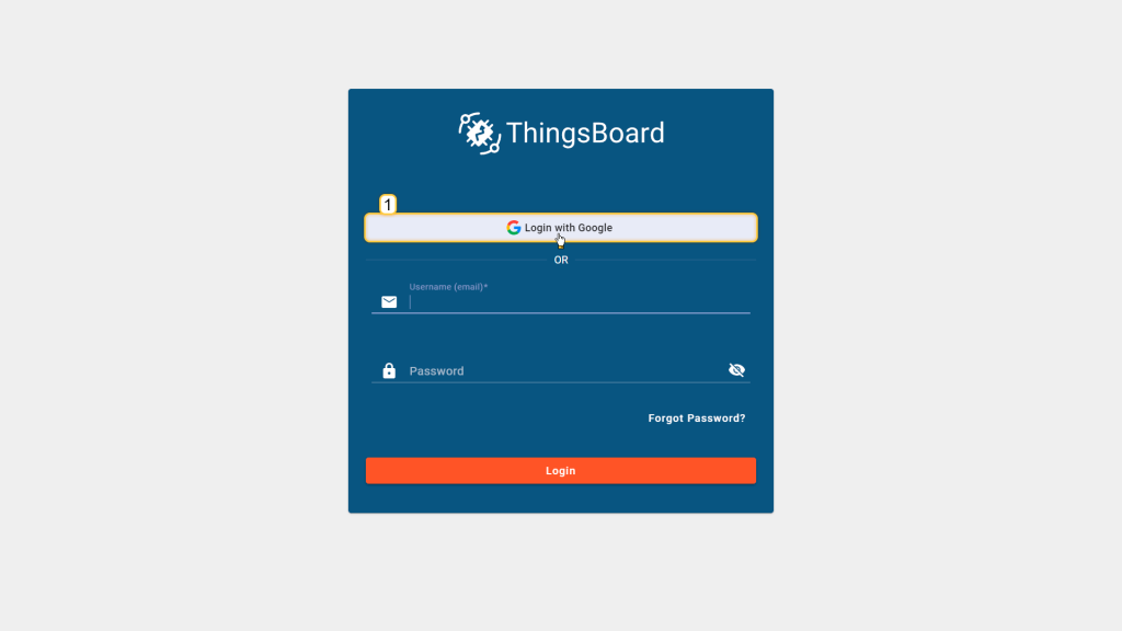 物联网开源平台开发系列003 – Thingsboard OAuth2 - Google身份验证登陆