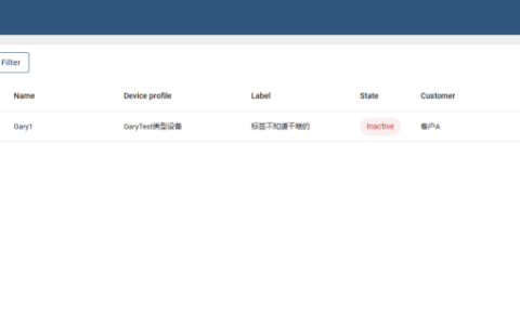 物联网开源平台开发系列007 – Thingsboard的批量导入设备