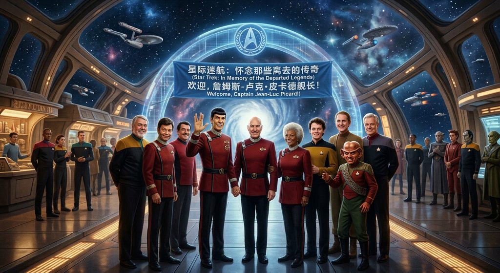 纪念一下Picard，帕特里克.斯图尔特爵士
